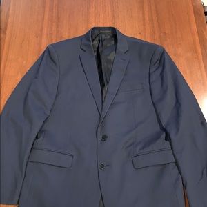 Navy Calvin Klein Suit, Pants (32x32) Jacket (42R)